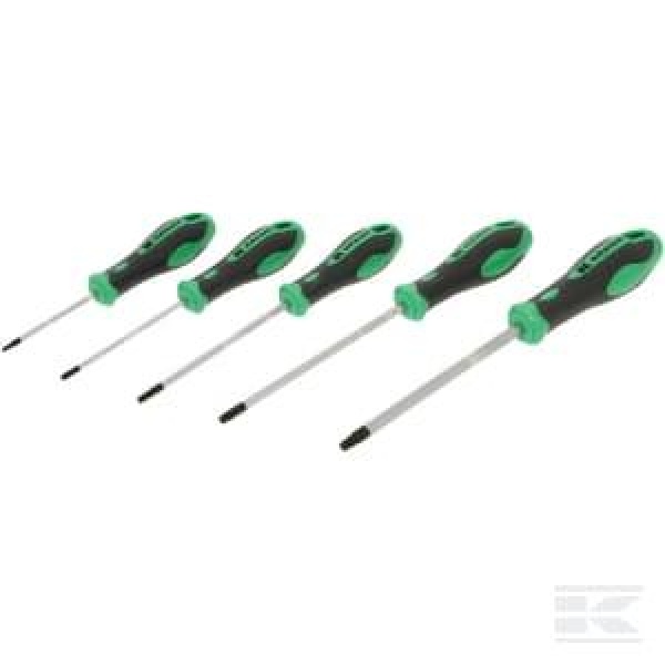 Skrutrekkersett Torx, 5 stk.