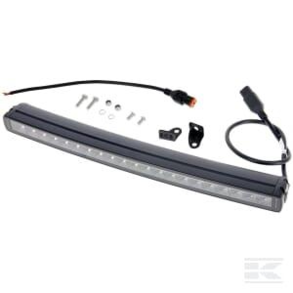 LED bLED bar, 105W, 8820 lm, rektangulær, 12/24V, hvit/oransje, 525,5x40x54,4 mm Deutsch-plugg, Comb