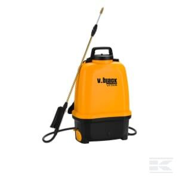 El-ryggsprøyte Volpi 15 ltr med membranpumpe