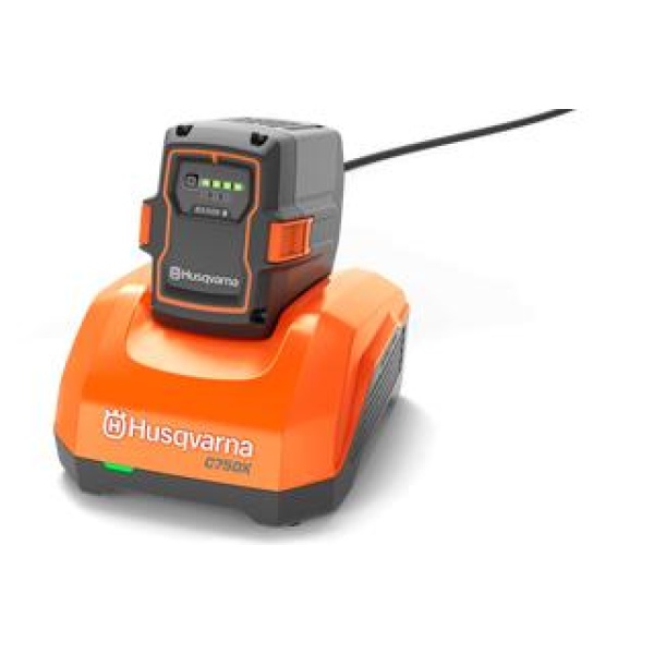 Husqvarna 40-C750X batteri lader - Bilde 2