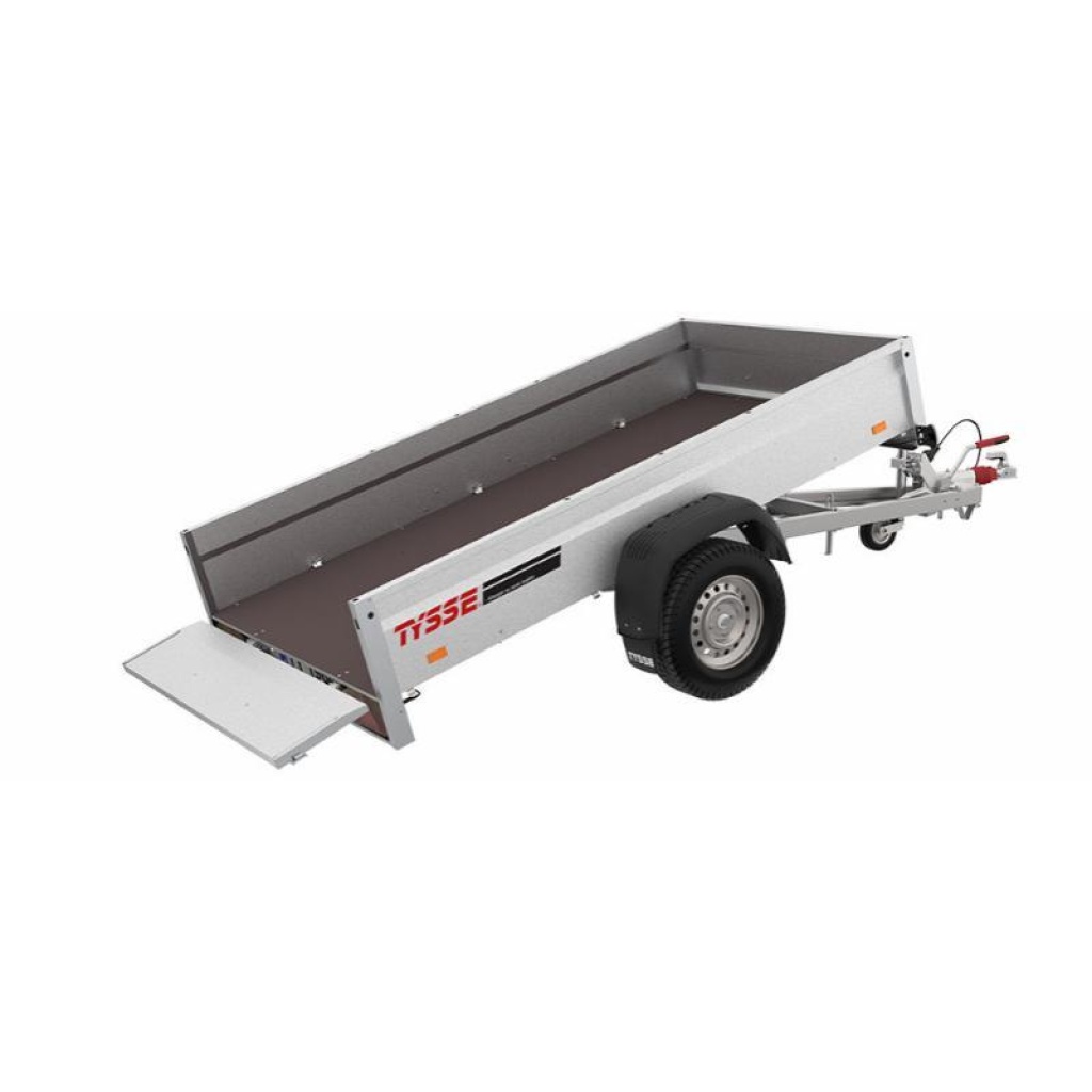 Tilhenger 6277 1300kg m/forsterket bakkarm