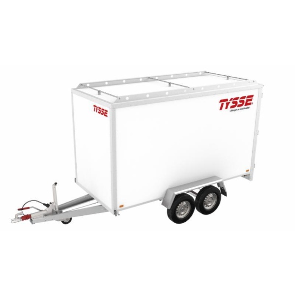TYSSE Skaphenger 6308 2000 kg hvit|h=180cm|m/bakdør
