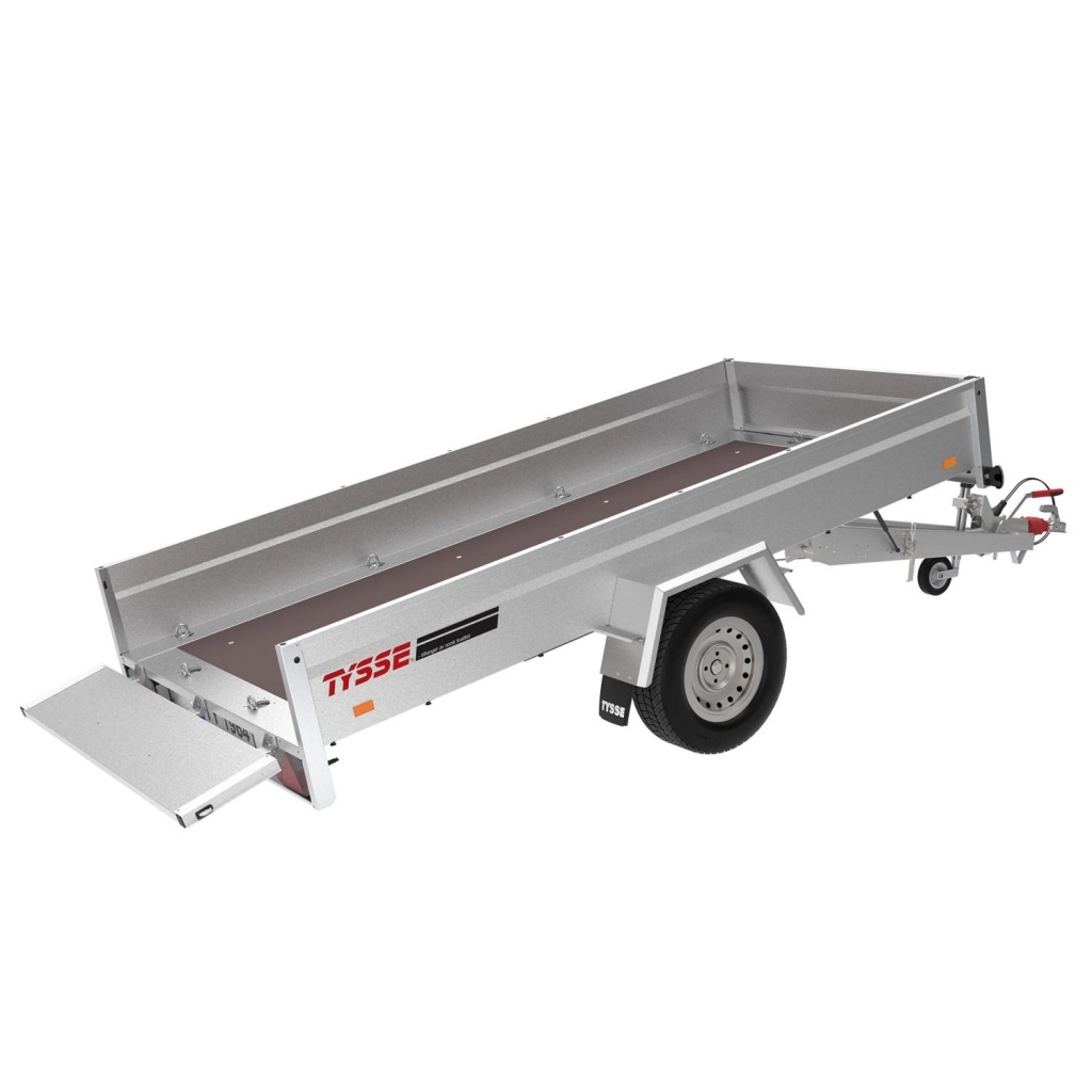 Tysse Tilhenger 6220 FS 35 tipp 1300kg ( DEMO)