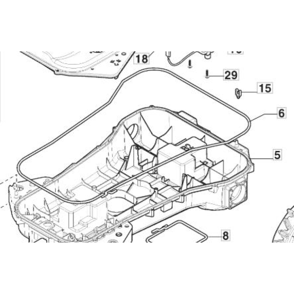pakning kropp A3000-A10000