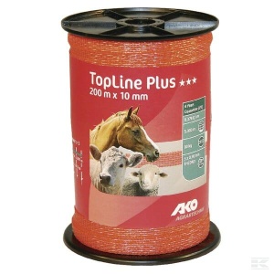 Polybånd 10 mm Top-Line PLUS 200 m oransje