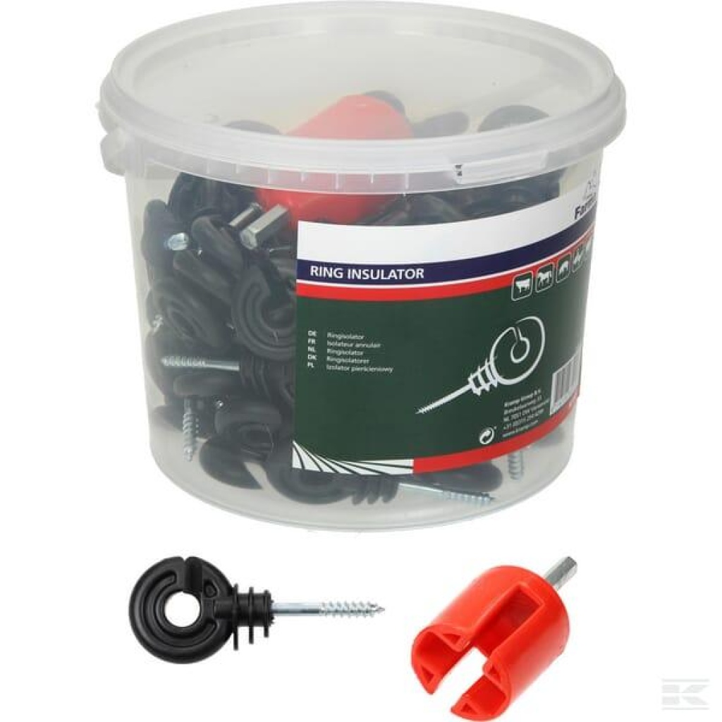Ringisolator 90 stk i spann Farma