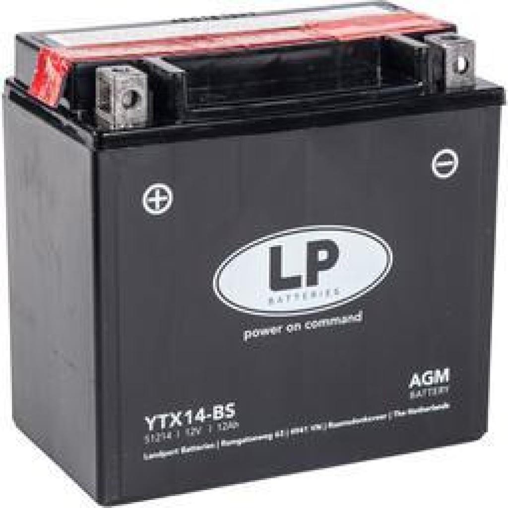 Landport YTX14-BS, 12Ah, 12V