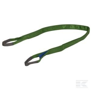 Båndstropp grønn 2 t 1 m