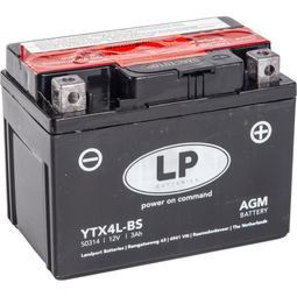 Landport YTX4L-BS, 3Ah, 12V