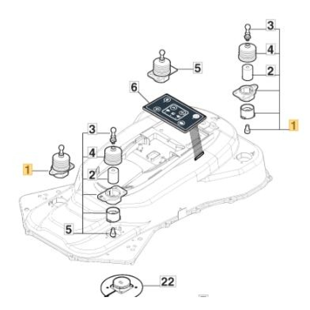 løftesensor uten magnet stiga A 300-10000