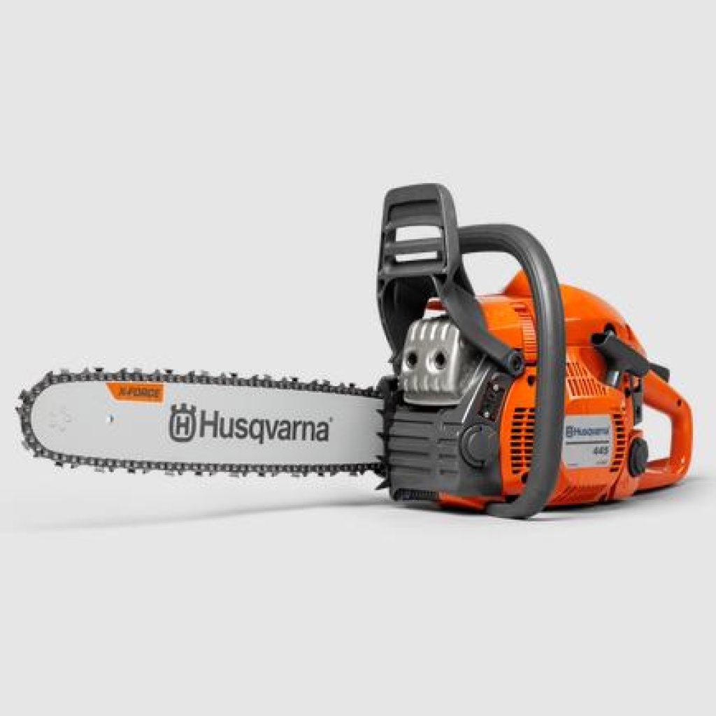 HUSQVARNA 445 MOTORSAG 15" SP33G + ekstra kjede