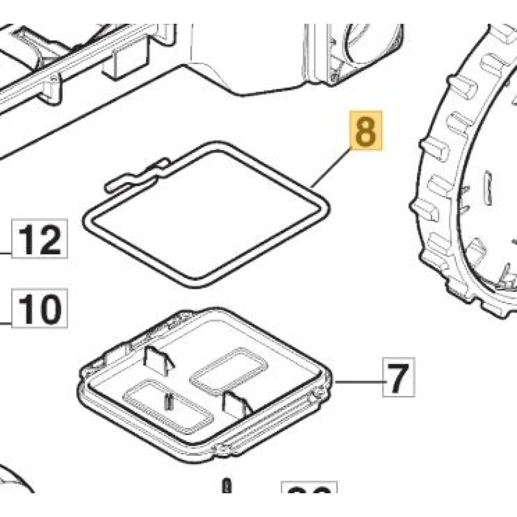 pakning til batterikasse