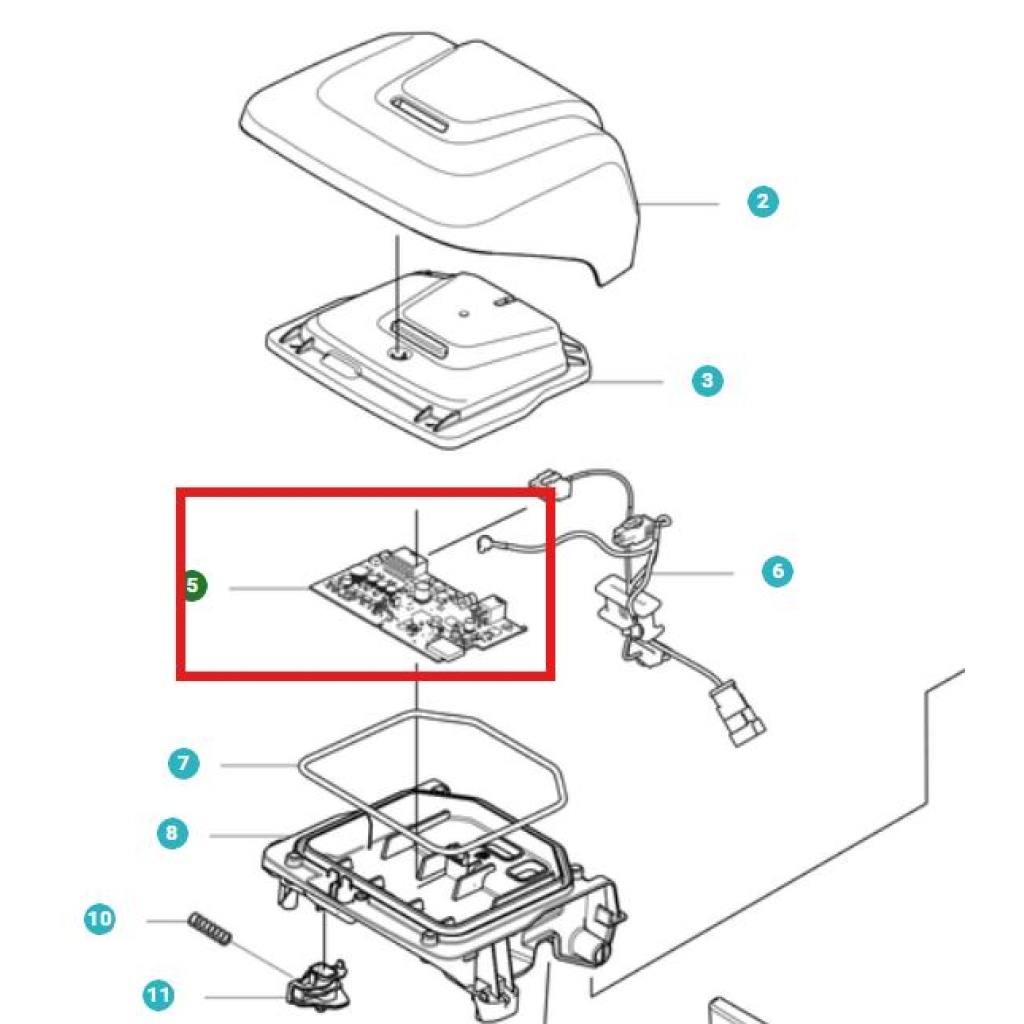 KRETSKORT LADESTASJON PCBA CS board type 47
