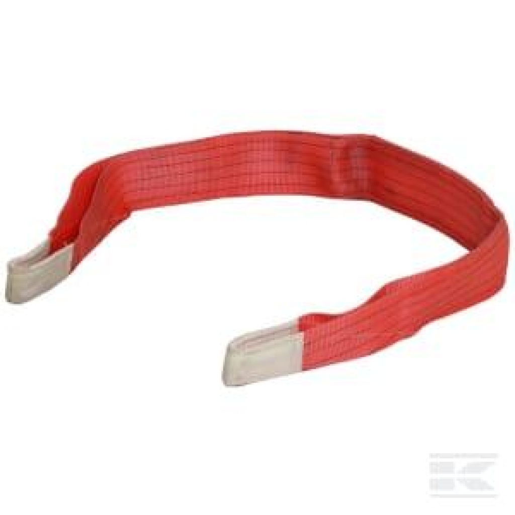 Båndstropp rød 5 t 3 m