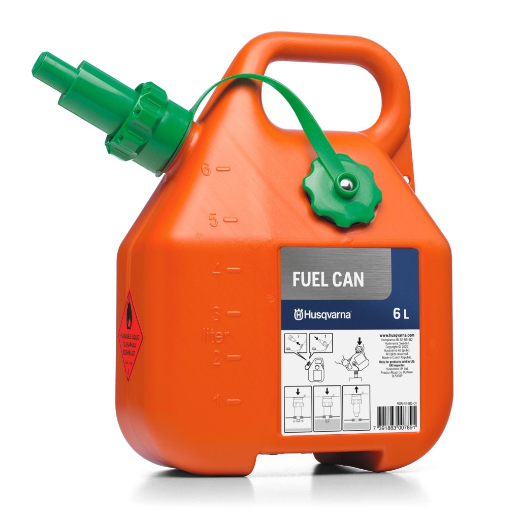 BENSINKANNE 6L ORANSJ