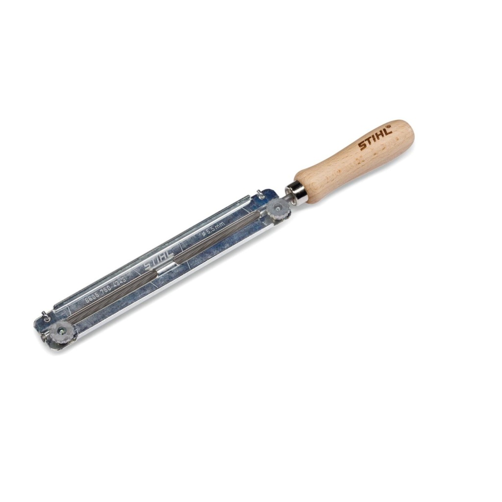 Stihl filholder med rundfil 5,5mm (til sagblad)