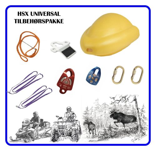 HSX-Universal Tilbehørspakke for Skogbruk, Jakt og Off Road