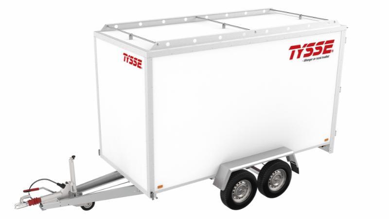 TYSSE Skaphenger 6308 2000 kg hvit|h=180cm|m/bakdør