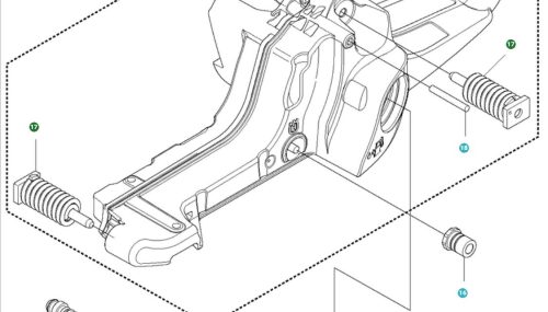 VIBRASJONSDEMPER HUSQVARNA 400- SERIE