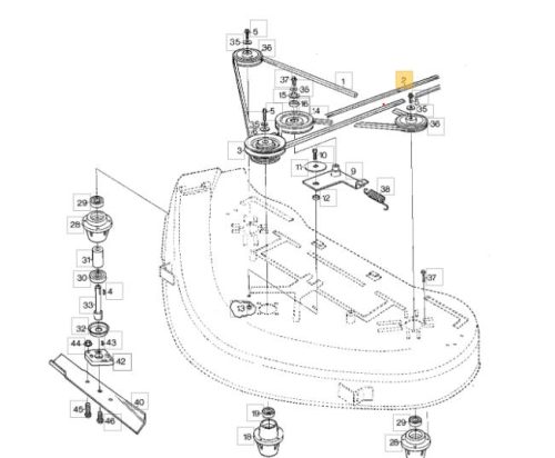 Kilereim V-BELT PARK 110S,122B