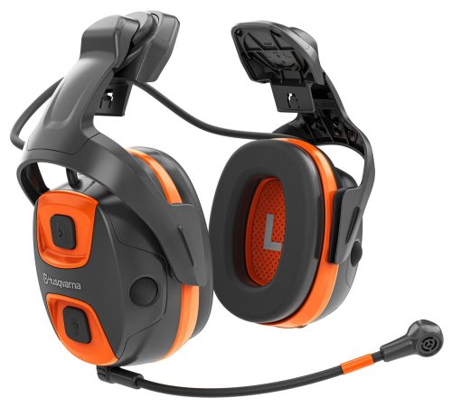 Husqvarna X-SYNC hørselvern med bluetooth, hjelmfeste