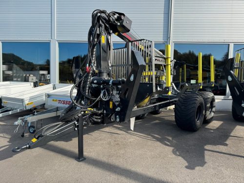 PALMS 8D MED 3.67 KRAN M/ VINSJ TØMMERVOGN